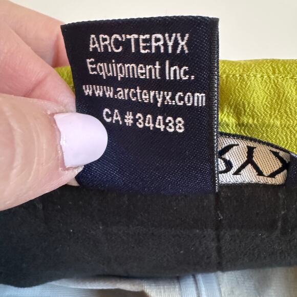 Vintage Arc'teryx Sidewinder Men's Size XL Sv Goretex XCR Jacket Green Recco - Picture 12 of 16